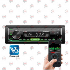 магнитола Cyclone MP-1083 BT FM/USB/microSD/AUX/MP3/WMA/BT/мультиколор/EwayLink