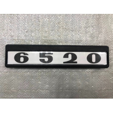 эмблема "6520" на дверь