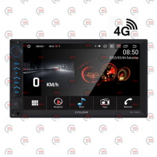 магнитола 2DIN Andr 10.0 Cyclone  FM/USB/microSD/AUX/MP5/AVI/экран 7"/Wi-Fi/BT/GPS/2х32Gb/AHD/GSM 4G