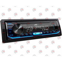 магнітола JVC  KD-X 176 FM/USB/AUX/MP3/Android/знімна пан/багатокол. підсв.