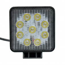 фара додаткова LED 110х110х30 (Д/В/Ш) 27W WL109 slim ближній