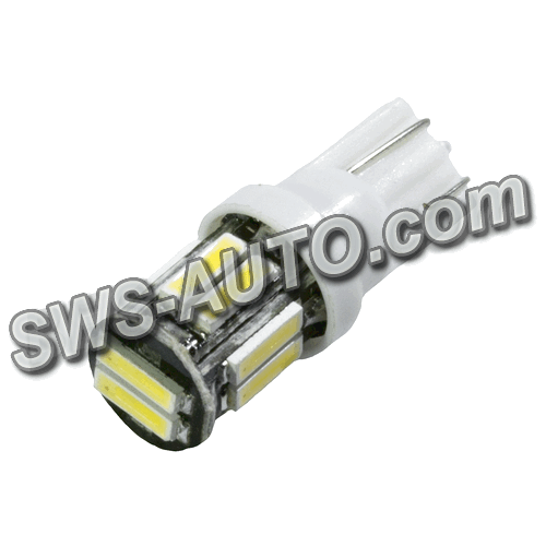 Лампа світлодіодна БЦ 12-5 лазер. WHITE 10 SMD 7014