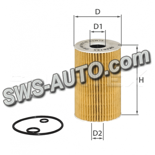 фильтр масл. VW Caddy III, IV TDI (10->), T5, T6 TDI (09->)  (SMARTEX)
