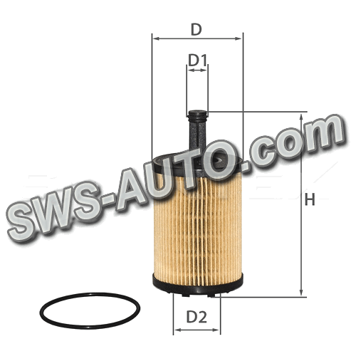 фильтр масл. VW Caddy III TDI (04-10), T5 TDI (03-09)  (SMARTEX)