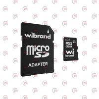 карта пам'яті microSDHC   8Gb class 10 (adapter SD)  Mibrand