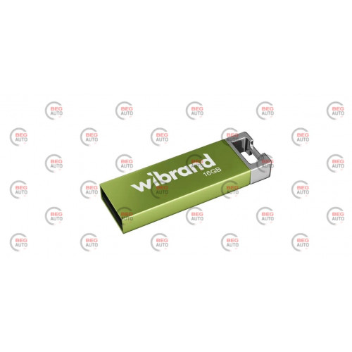 флешка USB 2.0  16Gb  Сhameleon  green  Mibrand