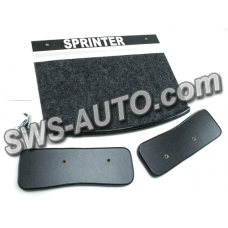 полиця-столик панелі приладів MB Sprinter 2000-2006  чорна