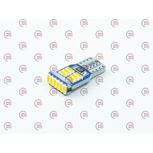 Лампа світлодіодна БЦ 12-5 лазер. YELLOW 18 SMD 4014 432LM