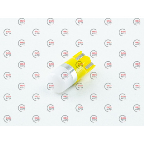 Лампа светодиодная БЦ 12-5 лазер. YELLOW  1 SMD 3030 Chip Philips 120Lm (12-24V)