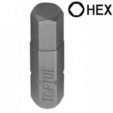 бита 1/4" шестигранная HEX  2 мм х 25 мм