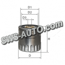 фильтр топливный MB Sprinter I  D (95-00), Vito I D (95-03) OM 601,602  (SMARTEX)