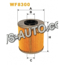 фильтр топливный Renault Master II,III,IV/Opel Vivaro 01-> (H=90) сист.Purflux  (WIX)