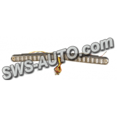 ходовые огни 12V DRL-JH-025 187х24мм c функ. дублир. пов. 187х24мм