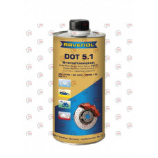 рідина гальмівна 1л   "DOT-5.1" Ravenol