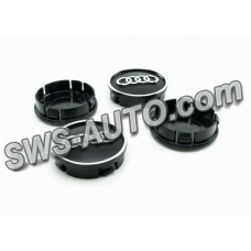 колпачок - заглушка диска  Audi  55/60мм (к-т 4шт) рифленый