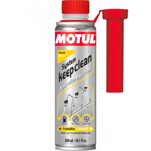 очиститель топл. сист. дизель Motul System Keep Clean Diesel (форсунок)(300мл) в бак