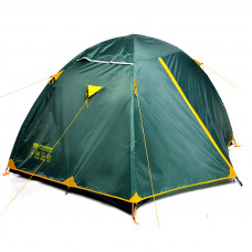 палатка Полярис двухместная, двухслойная, влагозащитная, полиэстер, 210х250 х120см (под заказ) Сила