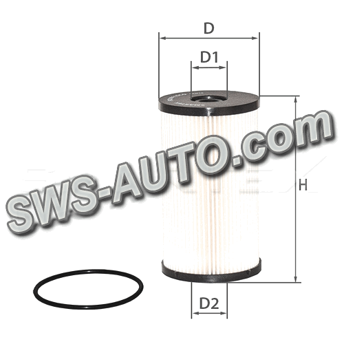 фильтр топливный VW Caddy III 1.6/1.9/2.0TDI 04->  (SMARTEX)