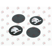 емблеми ковпаків SJS SKODA  NEW  (тільки в комплекті з ковпаком SJS) 4шт