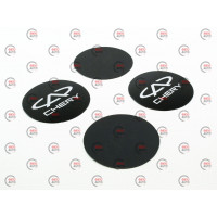 эмблемы колпаков SJS CHERY  (только в комплекте с колпаком SJS) 4шт