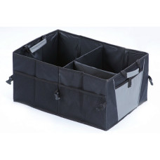 сумка - органайзер у багажник складана 530х380х250мм (50л) 12 Atelie чорно-сіра