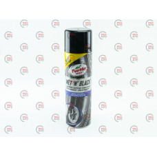 очиститель-востановитель цвета резины и пластика Turtle Wax Wet N Black (500мл) аэрозоль