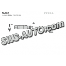 провода високовольтні Skoda Octavia A5 (04-13), VW Caddy III 04-> 1.6i BGU,BSE,BSF  (TESLA)