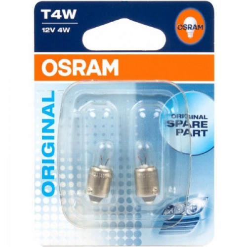 лампа  A 12V  4W OSRAM (2шт)