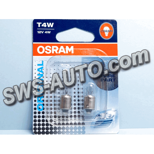 лампа  A 12V  4W OSRAM (2шт)
