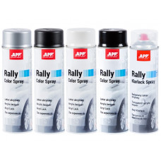 краска аэрозоль APP Rally Color Spray 600мл белая