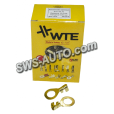 наконечник провода "под болт" ушко d10 (100шт) WTE