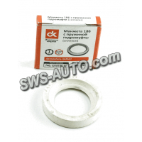 манжета КАМАЗ гидромуфты 34х50х10 (силикон) (Rider)