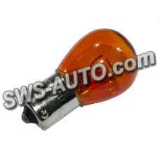 лампа  A 12V 21W Tes-Lamps Amber смещенный цоколь