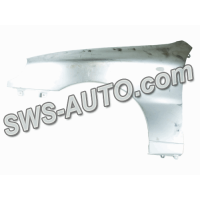 крыло Lanos перед. левое (оцынкованое) с отв. под повторитель (АвтоЗАЗ)