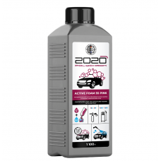 автошампунь Polychrom 2020 активная пена Active Foam 55 PINK с розовой окраской 1.1 кг