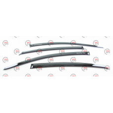 ветровик Hyundai Accent сед 2010-2017 (скотч) AV-Tuning