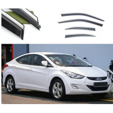 ветровик Hyundai Elantra (MD) 2010-2015  (скотч) ACRYL-AUTO