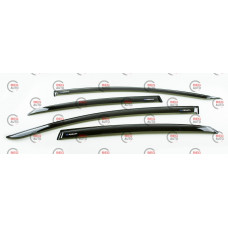 ветровик Hyundai Sonata 2014-2019 (LF) (скотч) ACRYL-AUTO