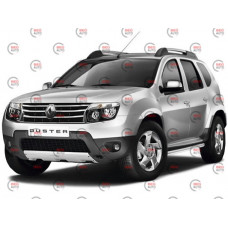 ветровик Renault Duster 2010-2017  (скотч) AV-Tuning