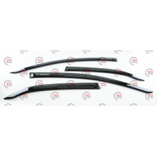 ветровик Chevrolet Aveo I,II (T200) сед 2002-2008 (скотч) AV-Tuning