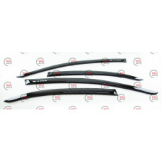 ветровик Chevrolet Aveo III (T250), Vida сед 2006-2012 (скотч) AV-Tuning