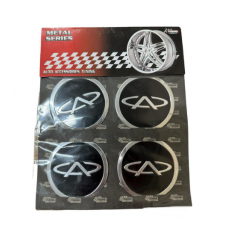 наклейка на колісний диск/ковпак d 60 мм  Chery (4шт)