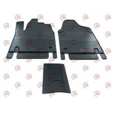 коврики салона Fiat Scudo, Peugeot Expert, Citroen Jumpy 1995-2007  борт 1см, евроклетка,перед (3шт)