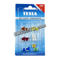 запобіжники Євро micro (mini Low Profile) TESLA блістер (12шт)