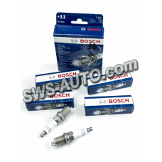 свечи Bosсh 2110 16 кл. Lanos 1.6 (FR7DСX+) +11 (з1,1) к-т упаковка
