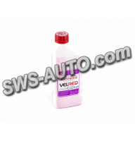 антифриз красный  1л (Velvana VELRED) G12+ (концентрат -80)