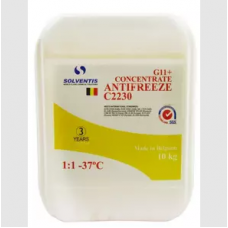 антифриз желтый  10л (Solventis) G11+ концентрат (1:1 -37°C)