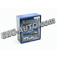лампа LED H4 12V-24V F1 5500K BLUESTAR радіатор