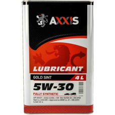 масло AXXIS  5W-30 Gold Sint С4, RN0720 (4л)