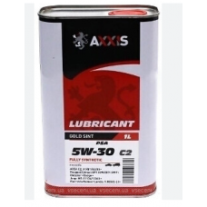 масло AXXIS  5W-30 Gold Sint PSA С2 (1л)